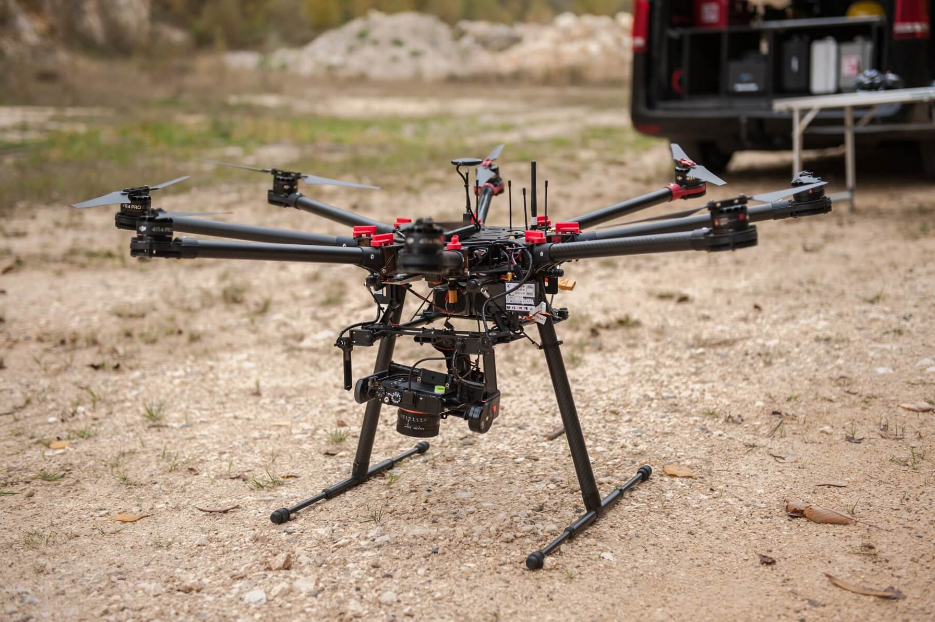 drone scanner with a 3d laser