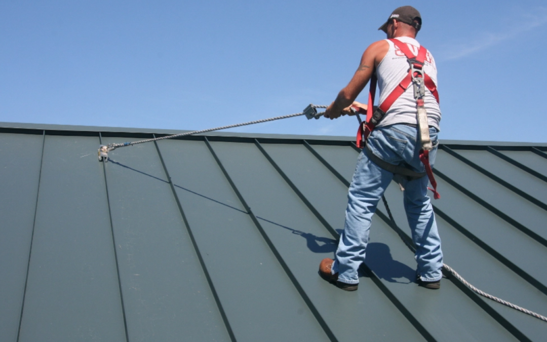 metal roof fall protection