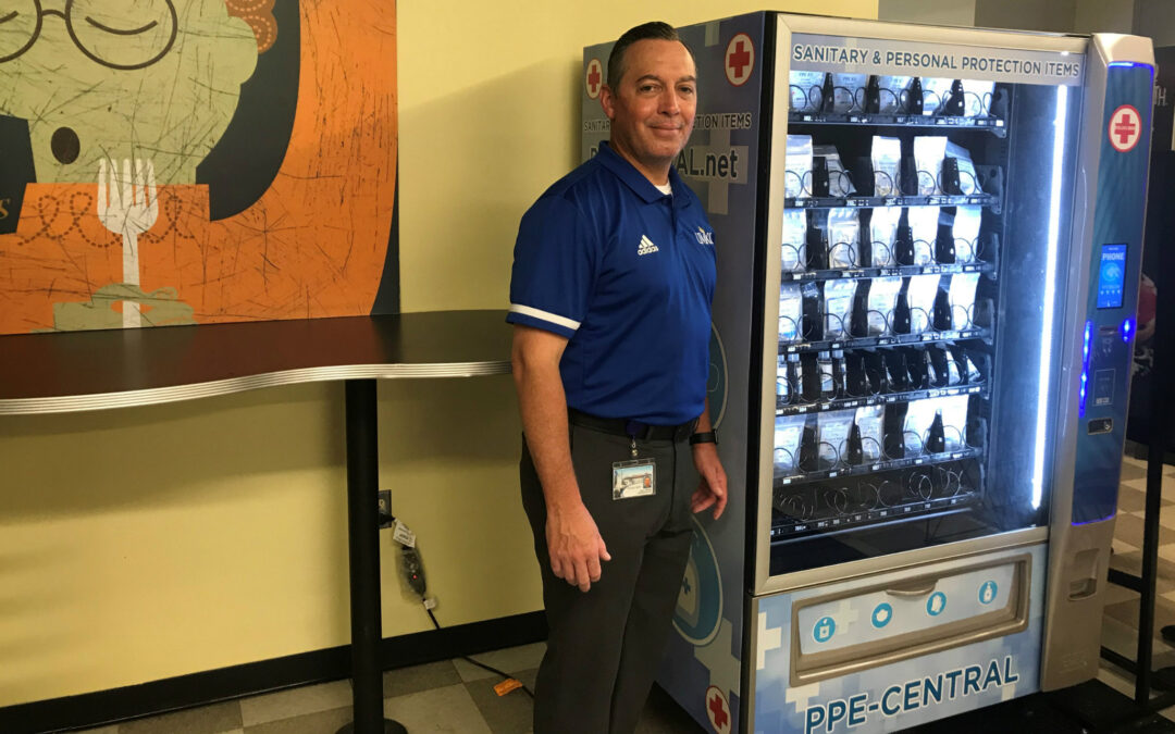 vending machines for PPE