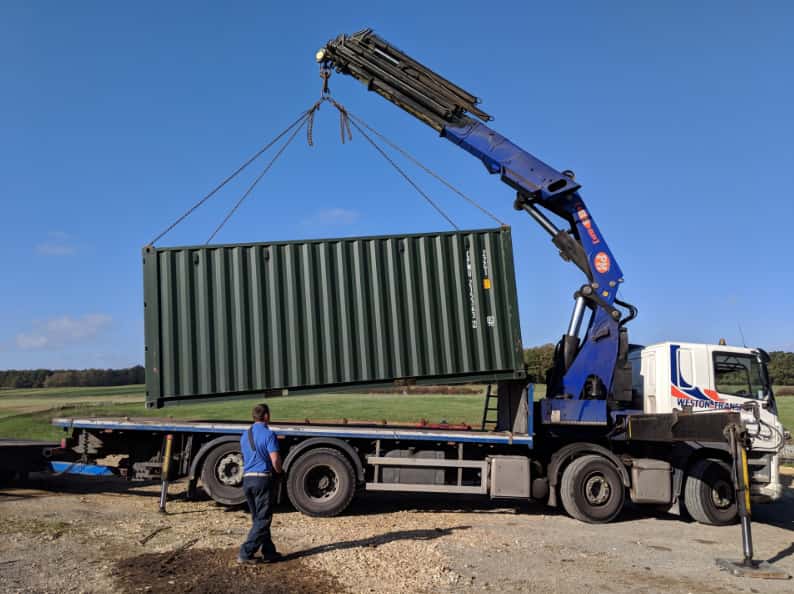 shipping container hire