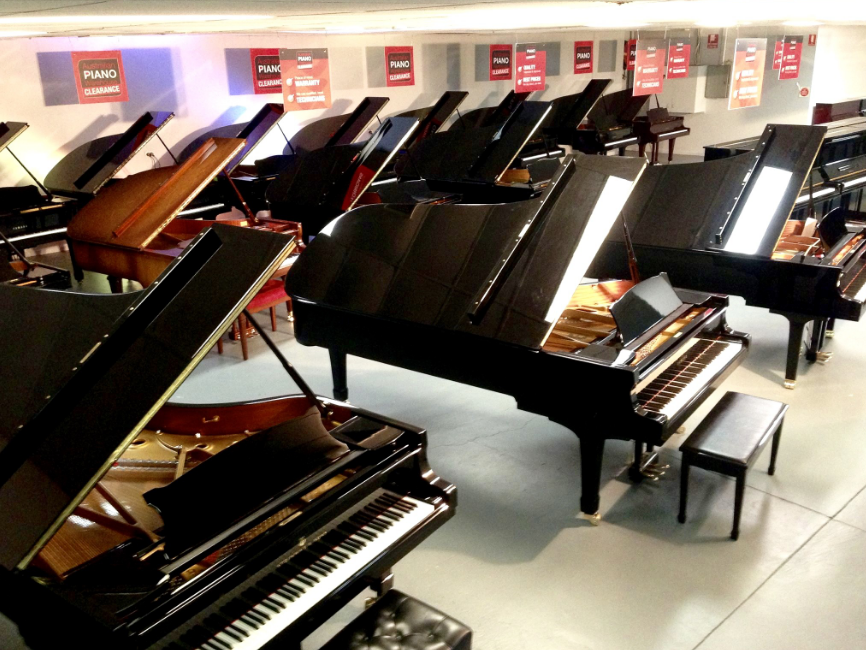 Australian piano warehouses