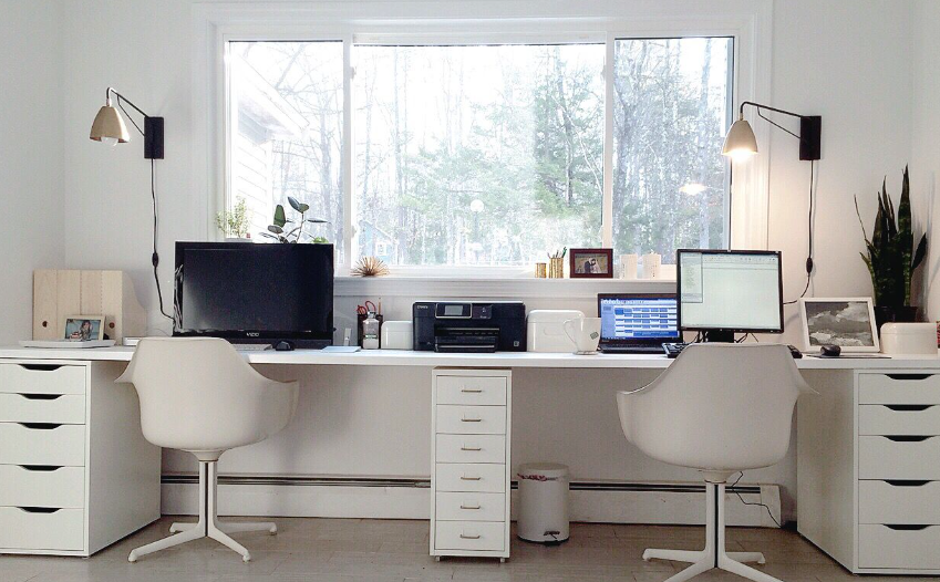 double desk